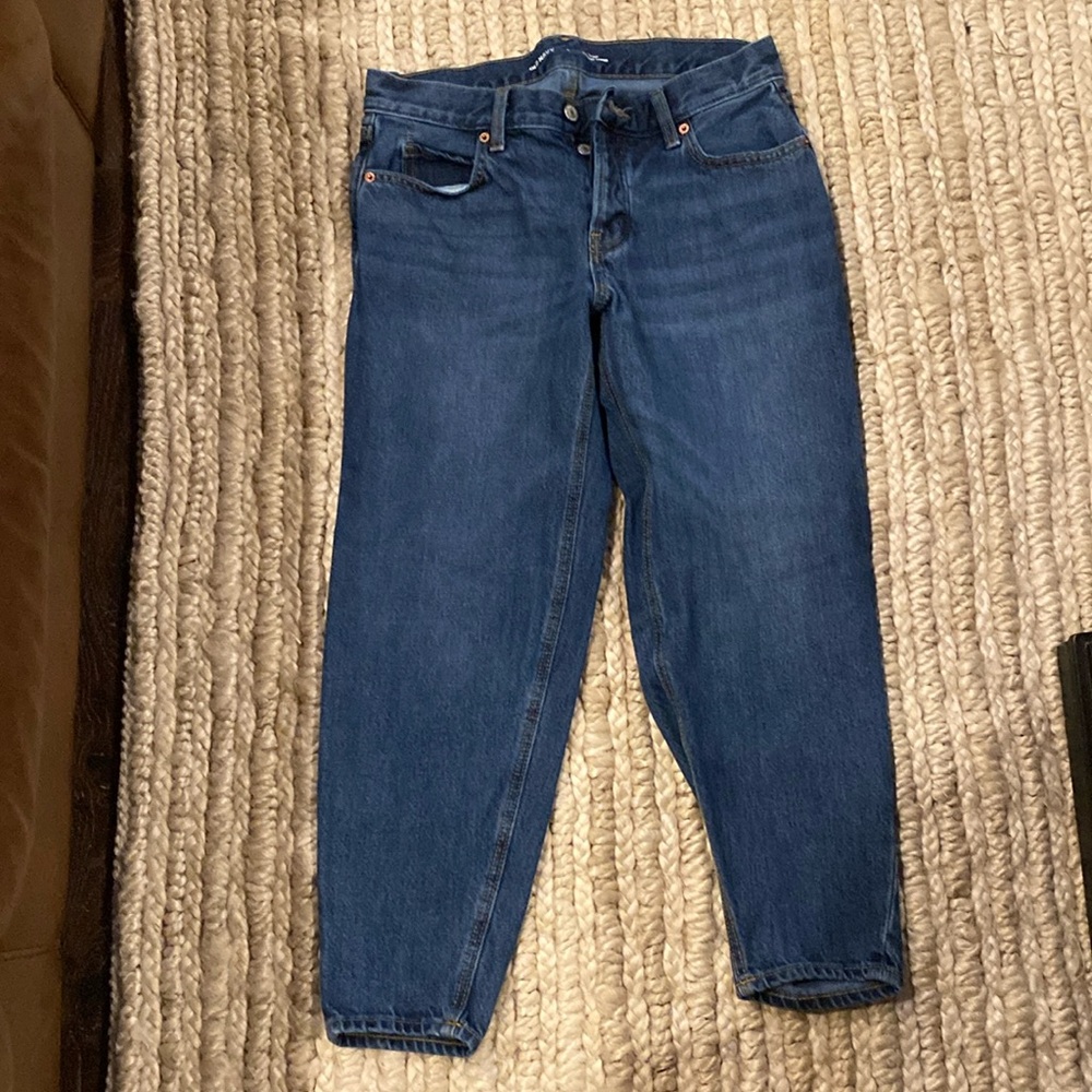 Ladies Denim Ankle Pants
